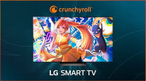 Hora de maratonar animes! App da Crunchyroll chega às TVs LG no Brasil