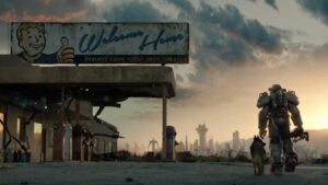 Cartazes da série de Fallout destacam personagens promovendo Nuke Cola