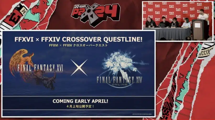Crossover entre Final Fantasy XIV e Final Fantasy XVI chega em 2 de abril
