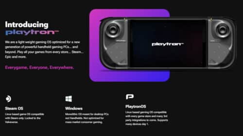 Com financiamento de US$ 10 milhões, Playtron anuncia PlaytronOS e portátil para games