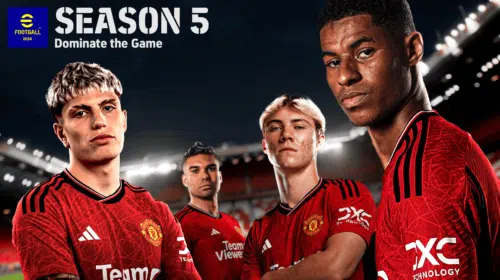eFootball 2024 lança Season 5 com United em destaque