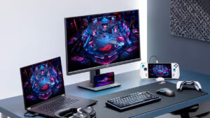 Novos monitores da Asus vêm com suporte para smartphones