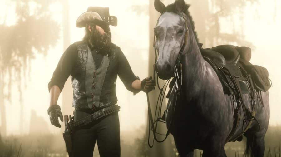 Olhe para cima: bug em Red Dead Online faz cavalos voarem