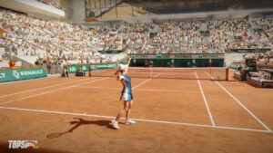 Gameplay de TopSpin 2K25 tem show de lendas do tênis; assista
