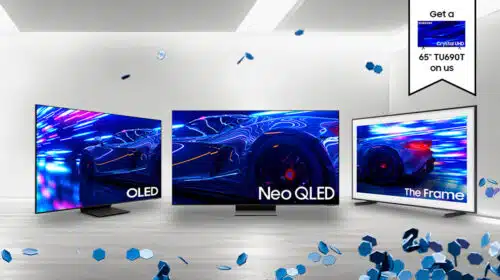 Samsung promove campanha nos EUA: compre uma TV e leve outra de presente