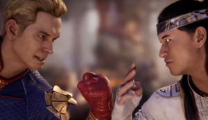Com copo de leite, Homelander brilha em teaser de Mortal Kombat 1