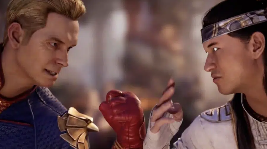 Com copo de leite, Homelander brilha em teaser de Mortal Kombat 1