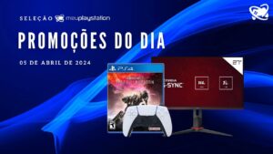 Hora de economizar! Confira as melhores promoções gamer do dia (05/04)
