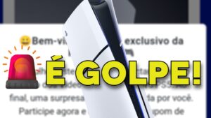 PlayStation 5 de graça? Não caia no golpe aplicado via TikTok!