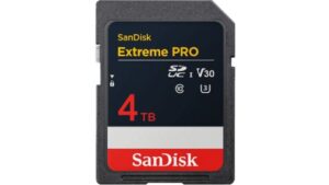 Para câmeras e notebooks, WD anuncia primeiro cartão SD no mundo com 4 TB