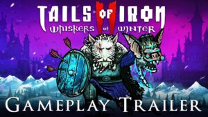 Gameplay de Tails of Iron 2: Whiskers of Winter tem monstros e muita ação