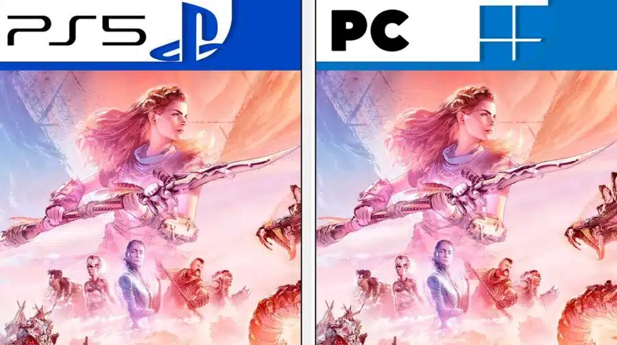 Qual o melhor? Compare Horizon Forbidden West rodando no PS5 vs. PC
