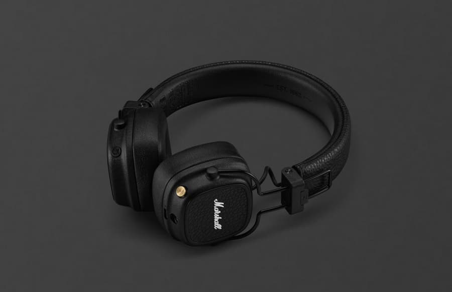 Novo headphone da Marshall oferece 100 horas de autonomia 1 Imagem de divulgação do Major V.