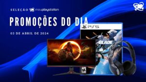 Aproveite! Confira as melhores promoções gamer do dia (03/04)
