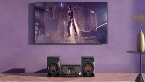LG relança Mini System XBOOM CK43N com design renovado e graves melhores