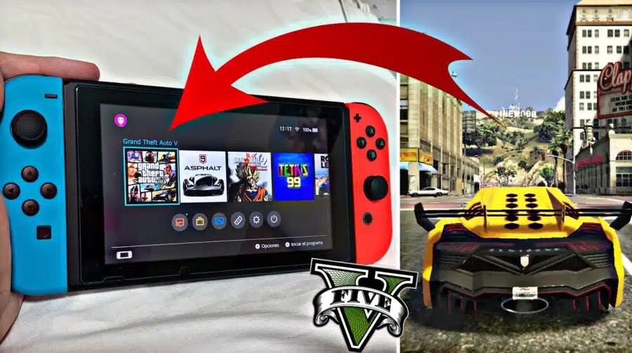 Modders criam port de GTA V para Switch com código vazado; veja desempenho