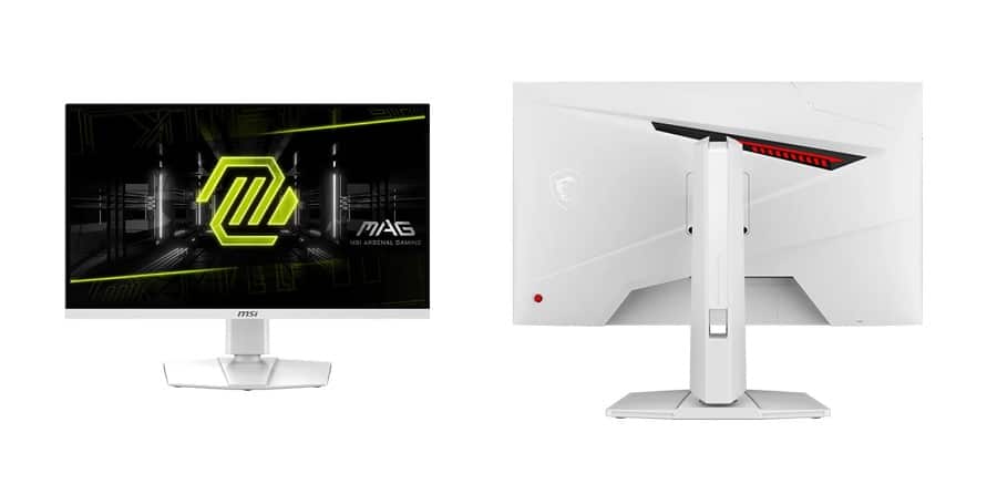Novo monitor 4K da MSI tem 27'' e frequência de 160Hz 1 Imagem mostra novo monitor da MSI de frente e de costas.
