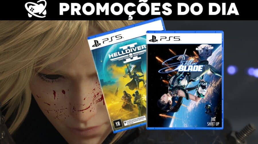 Promoções do dia (16/04): Helldivers 2, Stellar Blade e mais descontos!
