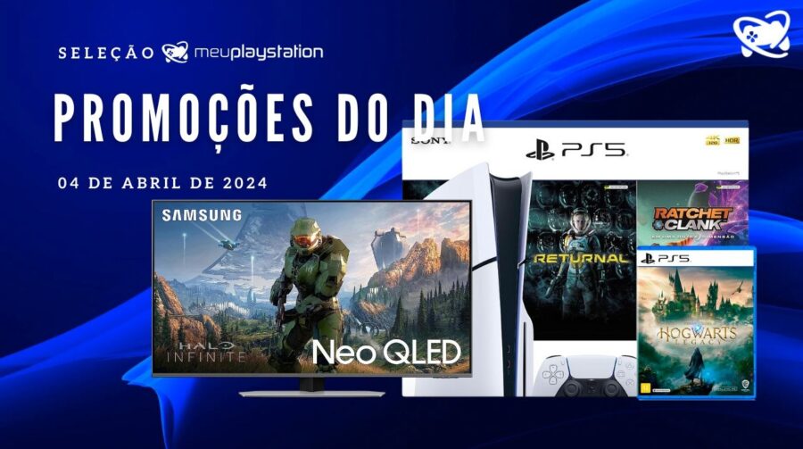 Aproveite! Confira as melhores promoções gamer do dia (04/04)