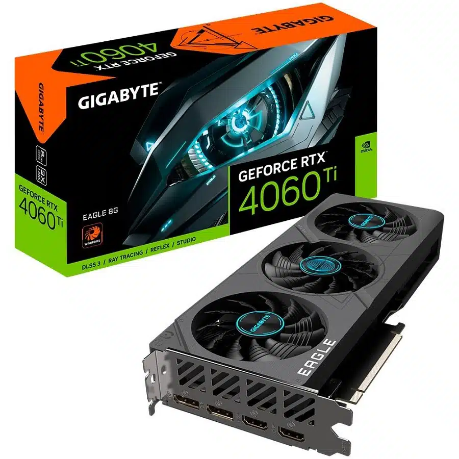 Exemplo de uma RTX 4060 Ti de uma das parceiras AIB da Nvidia.