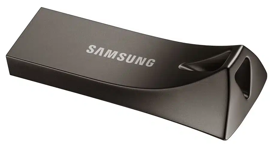 Versão FIT com 512GB dos novos pen drives da Samsung.