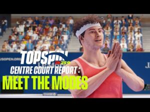 Ace! TopSpin 2K25 anuncia modos e crossplay; veja trailer