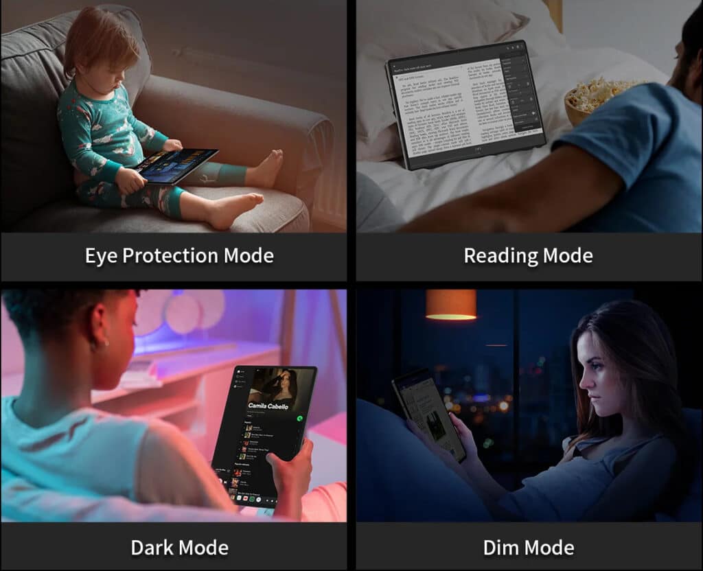 tipos de uso com o tablet teclast t50hd