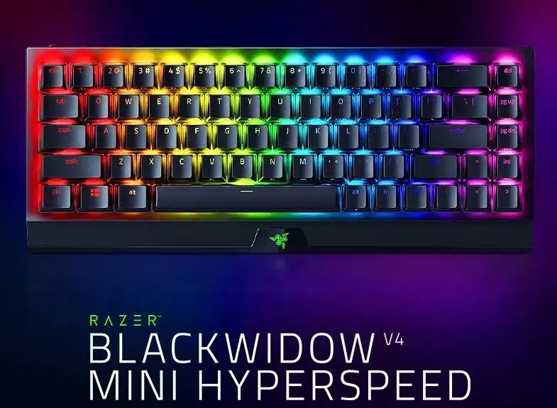 teclado BlackWidow V4 Mini HyperSpeed da Razer