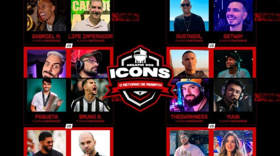 Torneio de Warzone terá participação de estrelas da seleção brasileira de futebol
