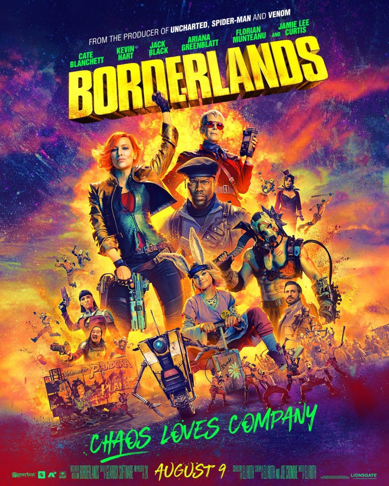 Novo cartaz de Borderlands apresenta os personagens do filme 1 borderlands