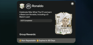 EA Sports FC 24 tem DME de Ronaldo Fenômeno; veja como fazer