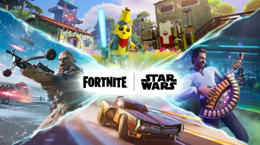 Fortnite: novo evento de Star Wars terá skins de Chewbacca, Luke e Lando