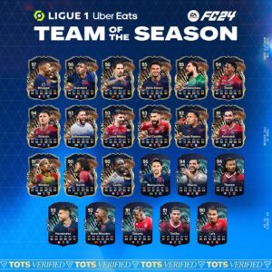 FC 24: De saída do PSG, Mbappé é destaque no TOTS da França