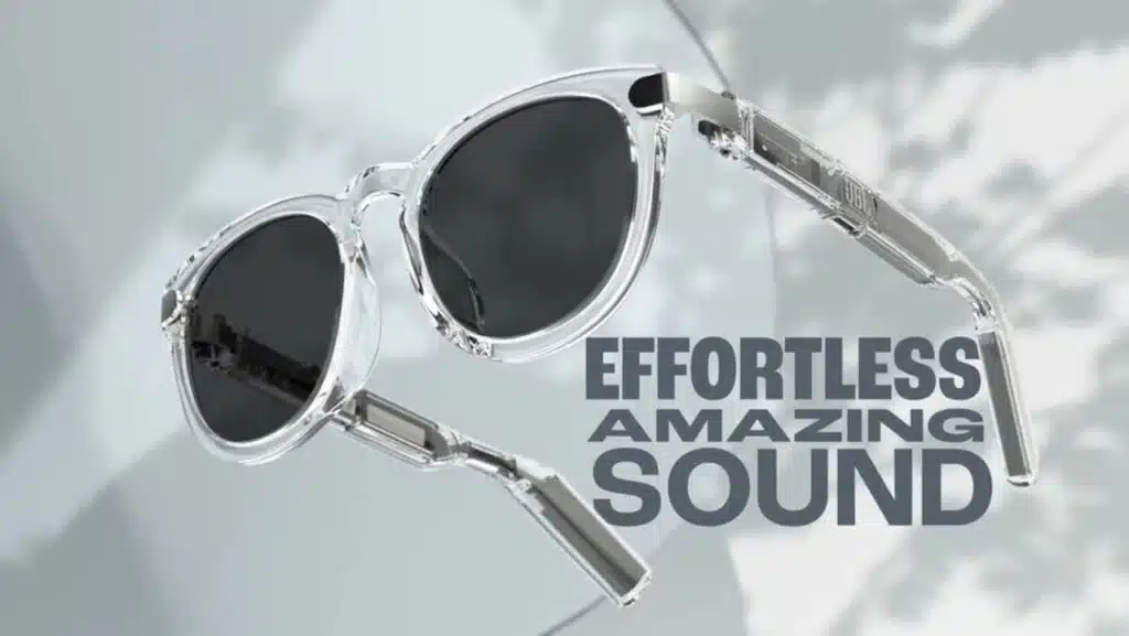 óculos + fone de ouvido Soundgear Frames da JBL