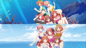 Dois jogos de The Quintessential Quintuplets chegam ao PS4 em 23 de maio
