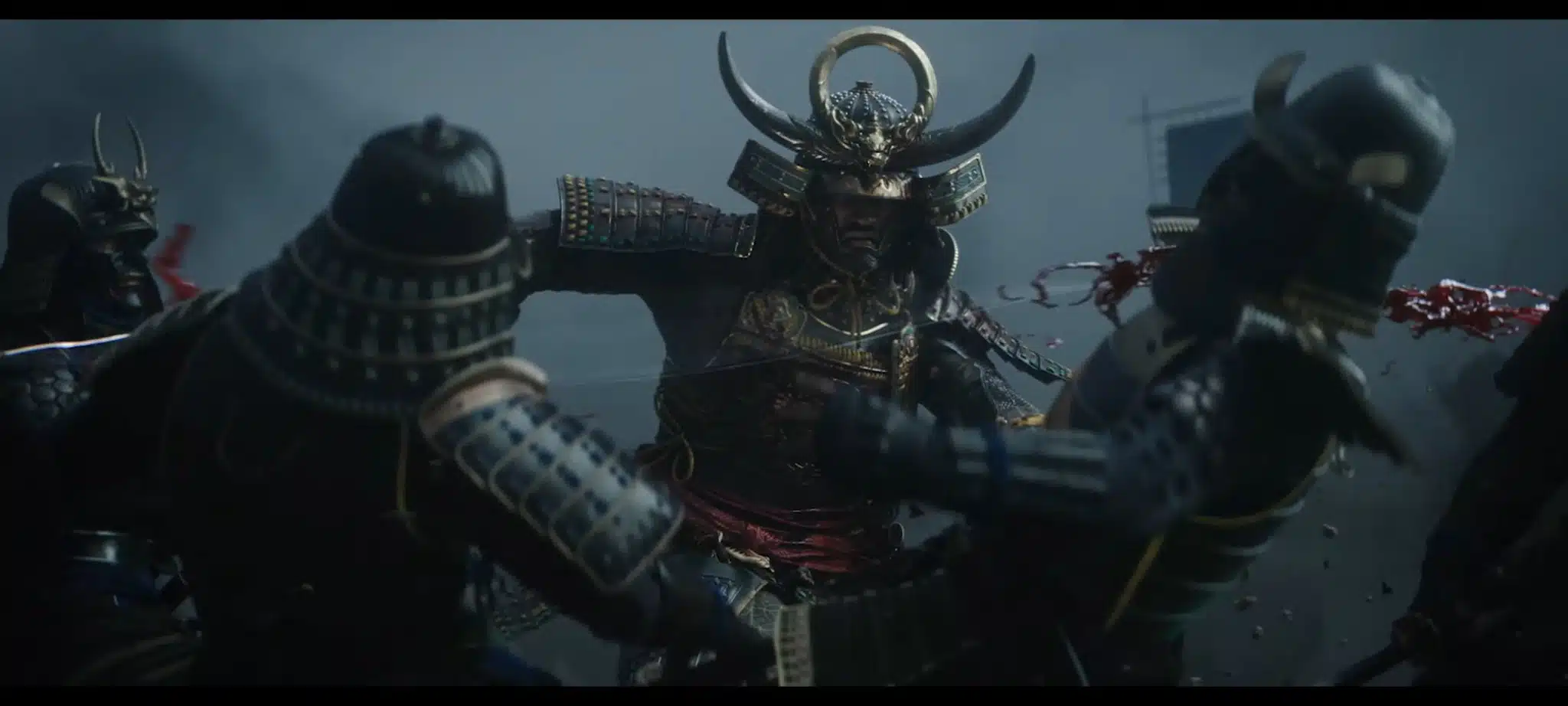 Yasuke, de assassin's creed shadows, em combate