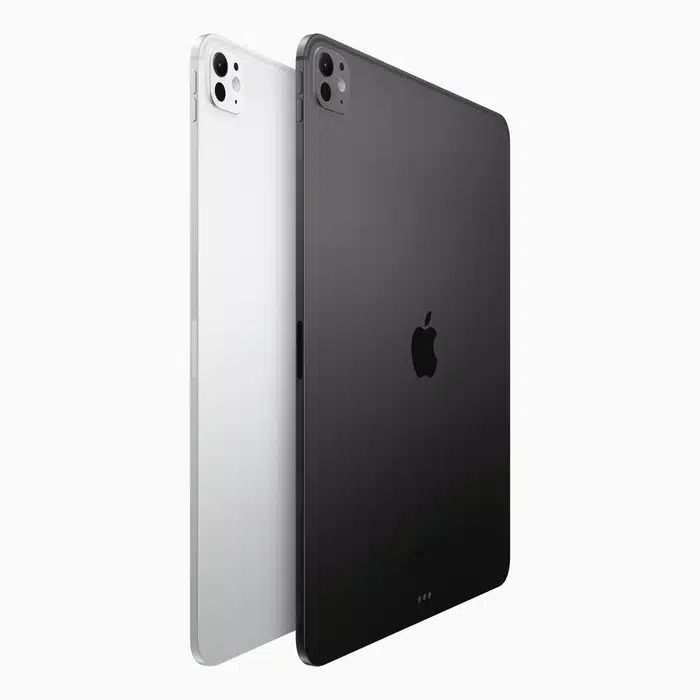 apple ipad pro 2024 nas versões preto e prata