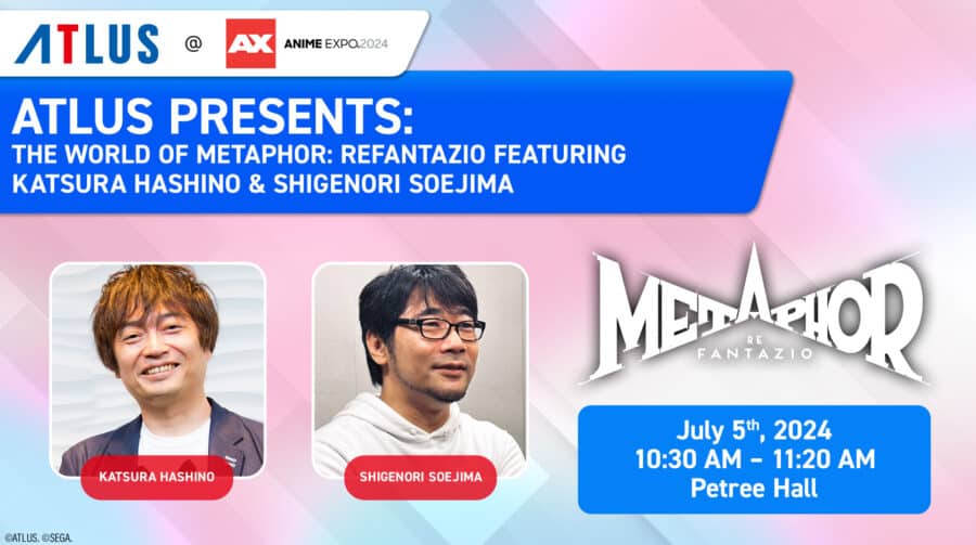 Painel de Metaphor: ReFantazio é anunciado para o Anime Expo
