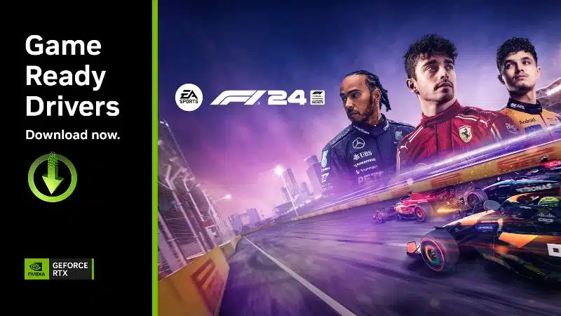 EA Sports F1 24 recebe novas tecnologias NVIDIA e Game Ready Driver
