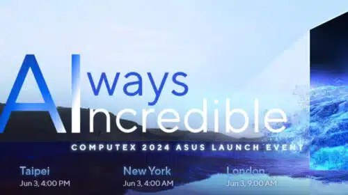 ASUS prepara anúncios de notebooks com IA na Computex 2024