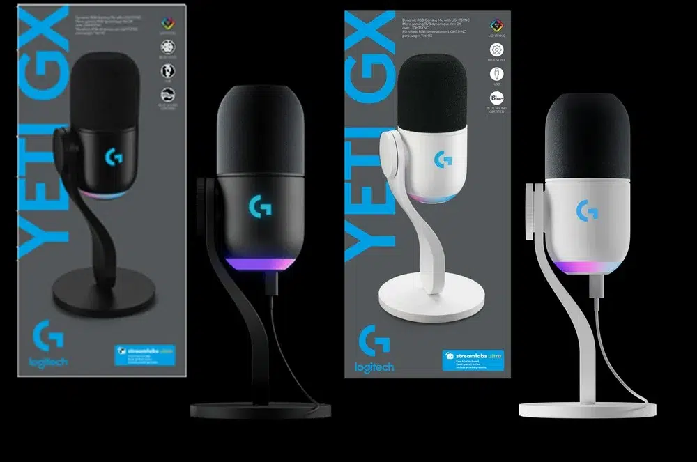 microfone yeti gx da logitech