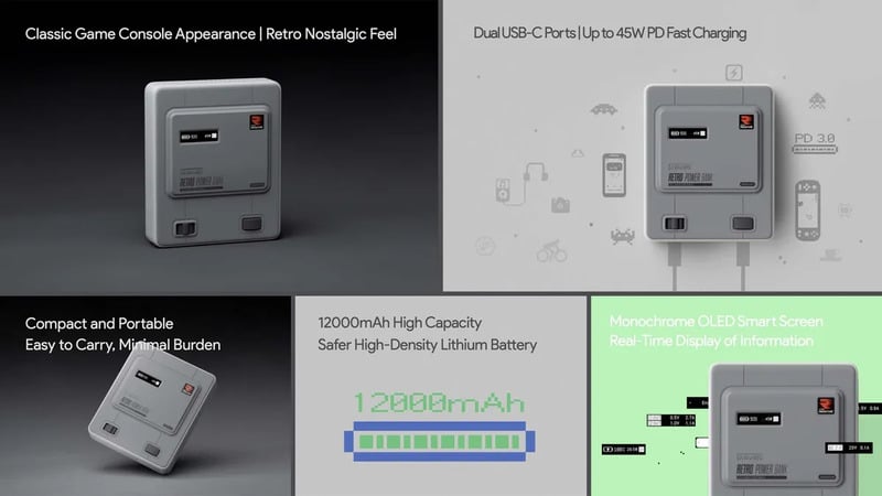 AYANEO lança consoles portáteis, mini PC com Windows e mais 5 Power bank da ayaneo