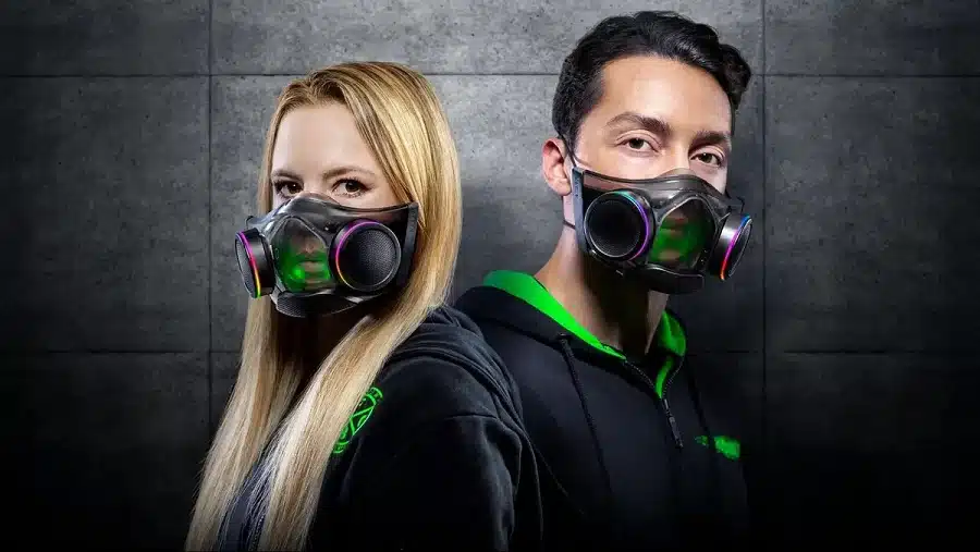 Imagem de divulgação da Razer Zephyr.