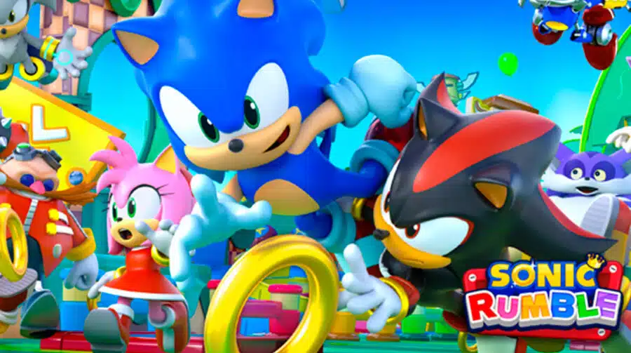 Sonic Rumble é um battle royale de 32 jogadores para o seu celular