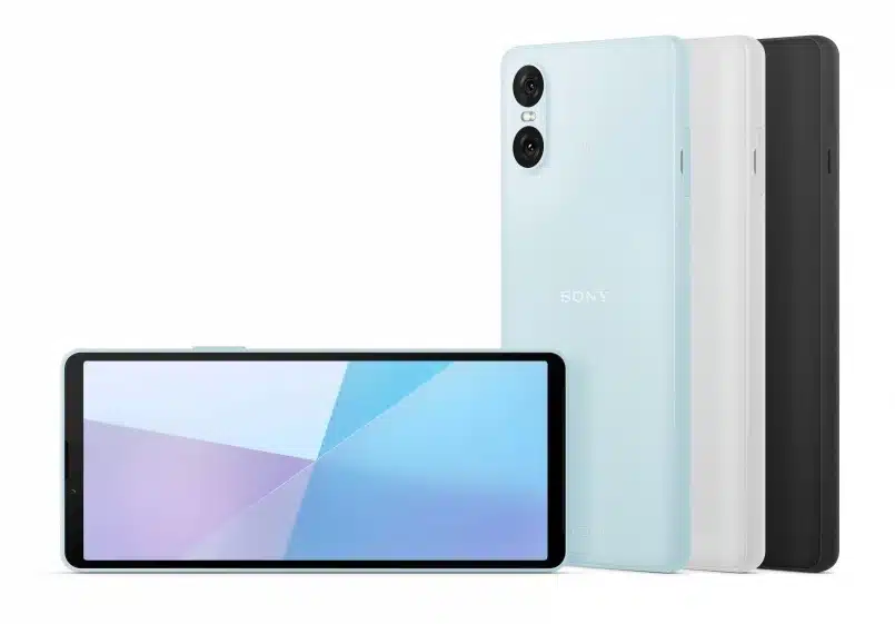 Opções de cores do Xperia 10 VI