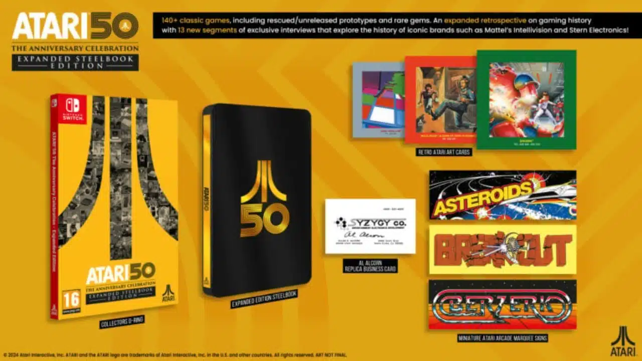 Atari 50 The Anniversary Celebration Expanded Edition