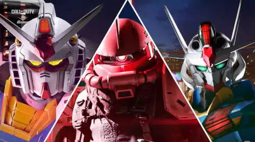 Call of Duty e Gundam: trailer mostra skins da colaboração improvável