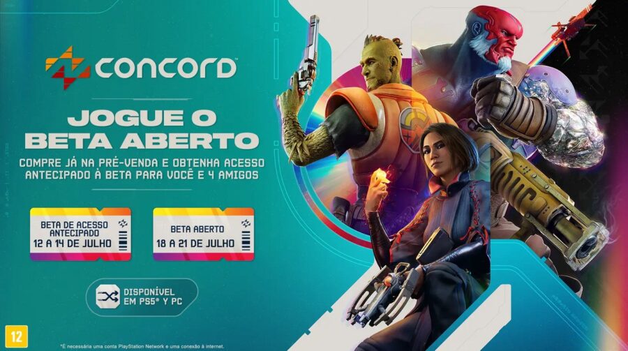 Julho vem aí! Sony anuncia datas do beta de Concord