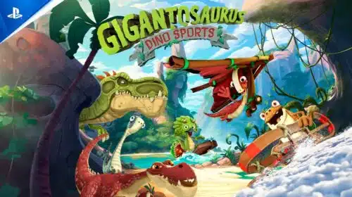 Jogo de Olímpiadas pré-históricas, Gigantosaurus: Dino Sports está disponível