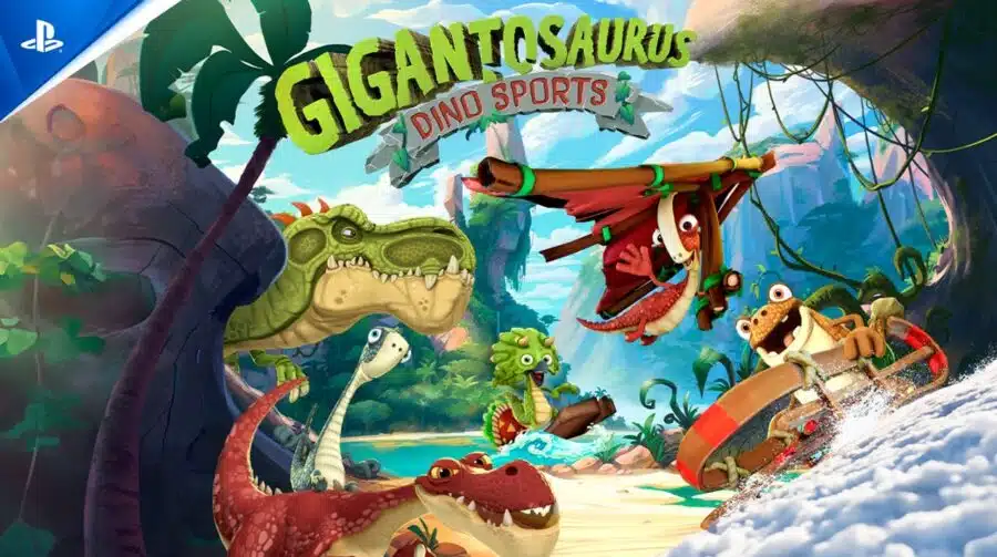 Jogo de Olímpiadas pré-históricas, Gigantosaurus: Dino Sports está disponível